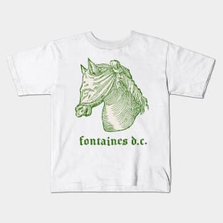 Fontaines DC • • • Retro Fan Design Kids T-Shirt